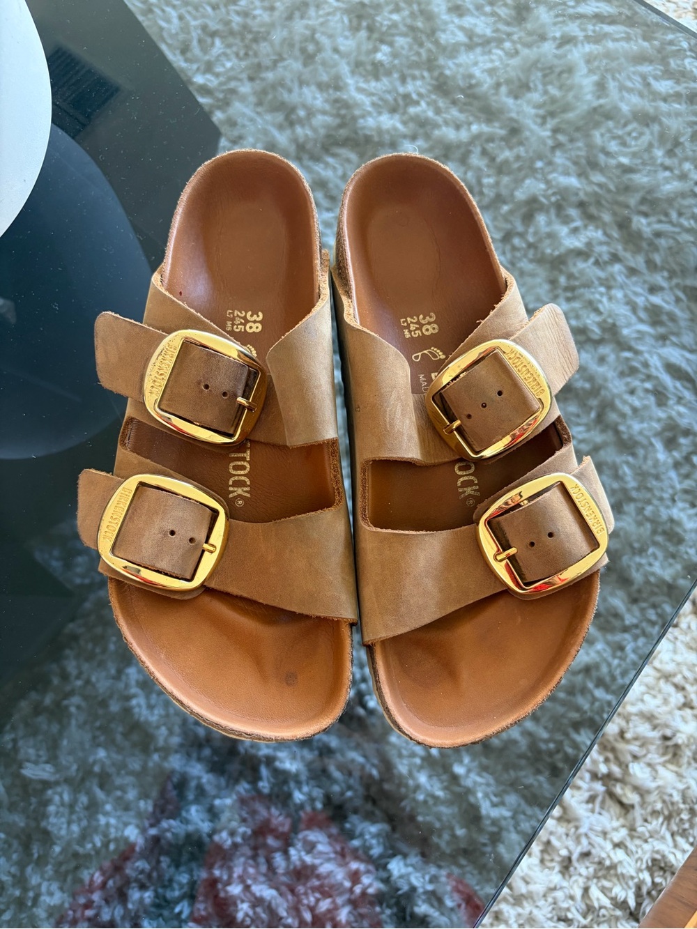 Arizona Big Buckle - Oiled Leather